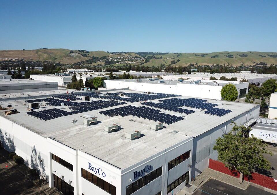 professional bakery supplies warehouse goes solar